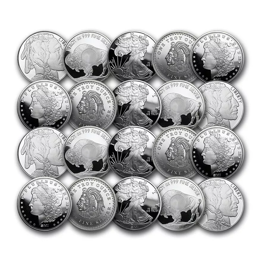 silver bullion, invest in silver, silver round, scottsdale mint